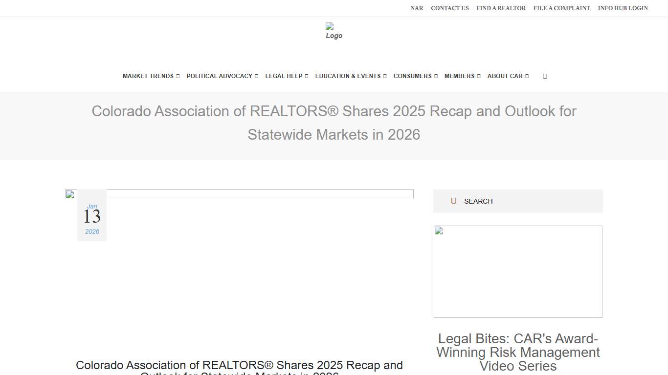 Colorado Association of REALTORS® Shares 2025 Recap and Outlook for Statewide Markets in 2026 - Colorado Association of REALTORS